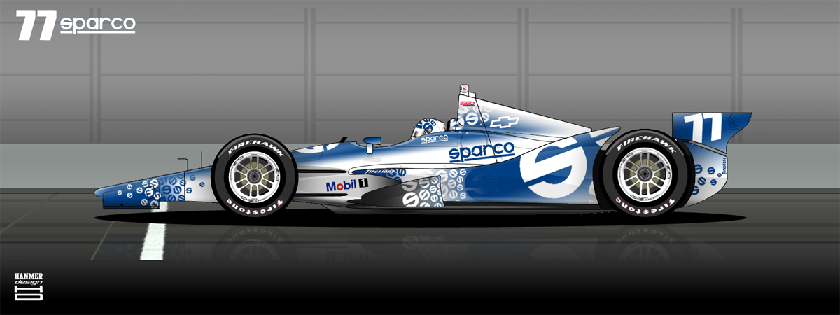 Indycar 2012 - #77 Sparco DW12