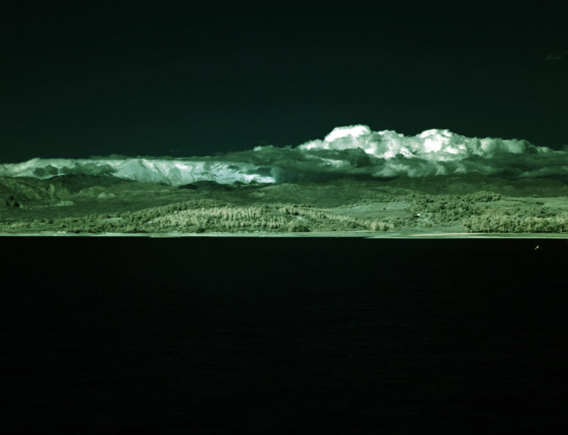 adana lake and mountain IR