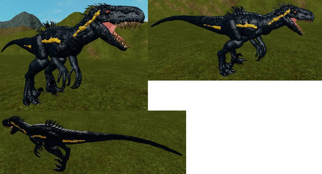 Indoraptor On Jurassicparkfans Deviantart - the hallow raptor roblox