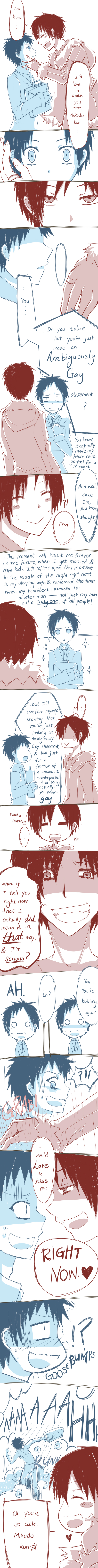 IzayaXMikado: Ambiguously Gay