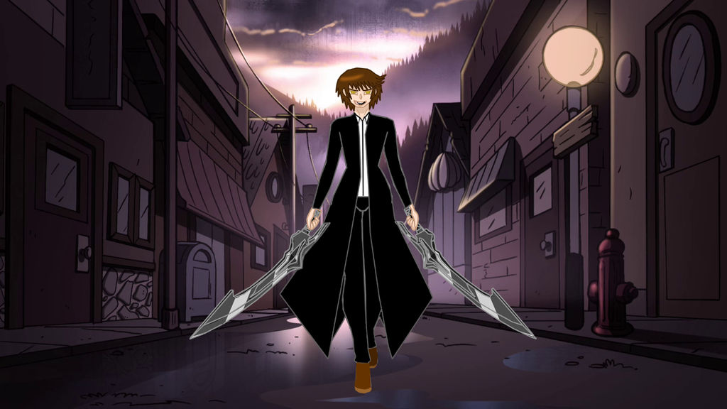 Azazel with dual swords by hiccupandtoothless22 on DeviantArt