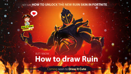 drawitcute 2 0 fortnitw ruin season 8 by drawitcute - fortnite season 8 ruin skin drawing