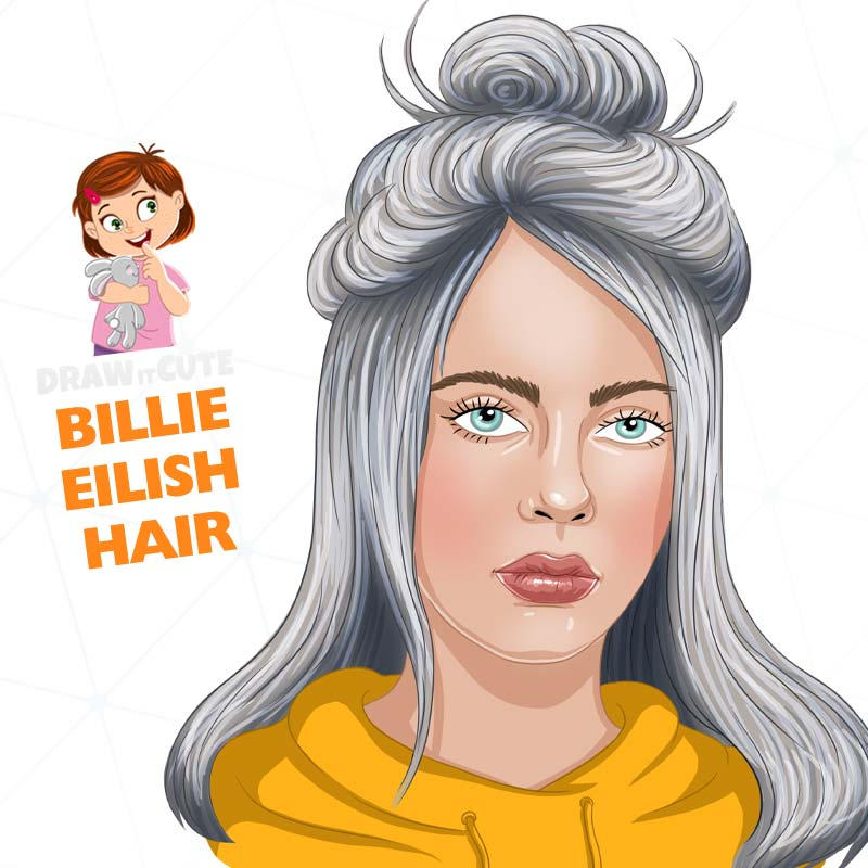 How To Draw Billie Eilish Hair By Drawitcute On Deviantart