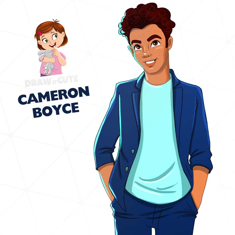How to draw Cameron Boyce simple | step-by-step dr by drawitcute on DeviantArt How to draw Cameron Boyce simple | step-by-step dr by drawitcute on DeviantArt