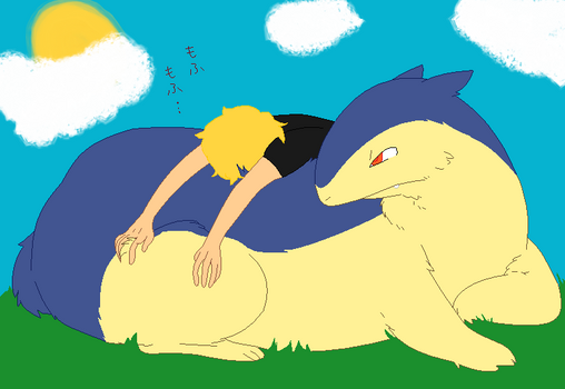 FEARxxMYxxFANGS and her Typhlosion