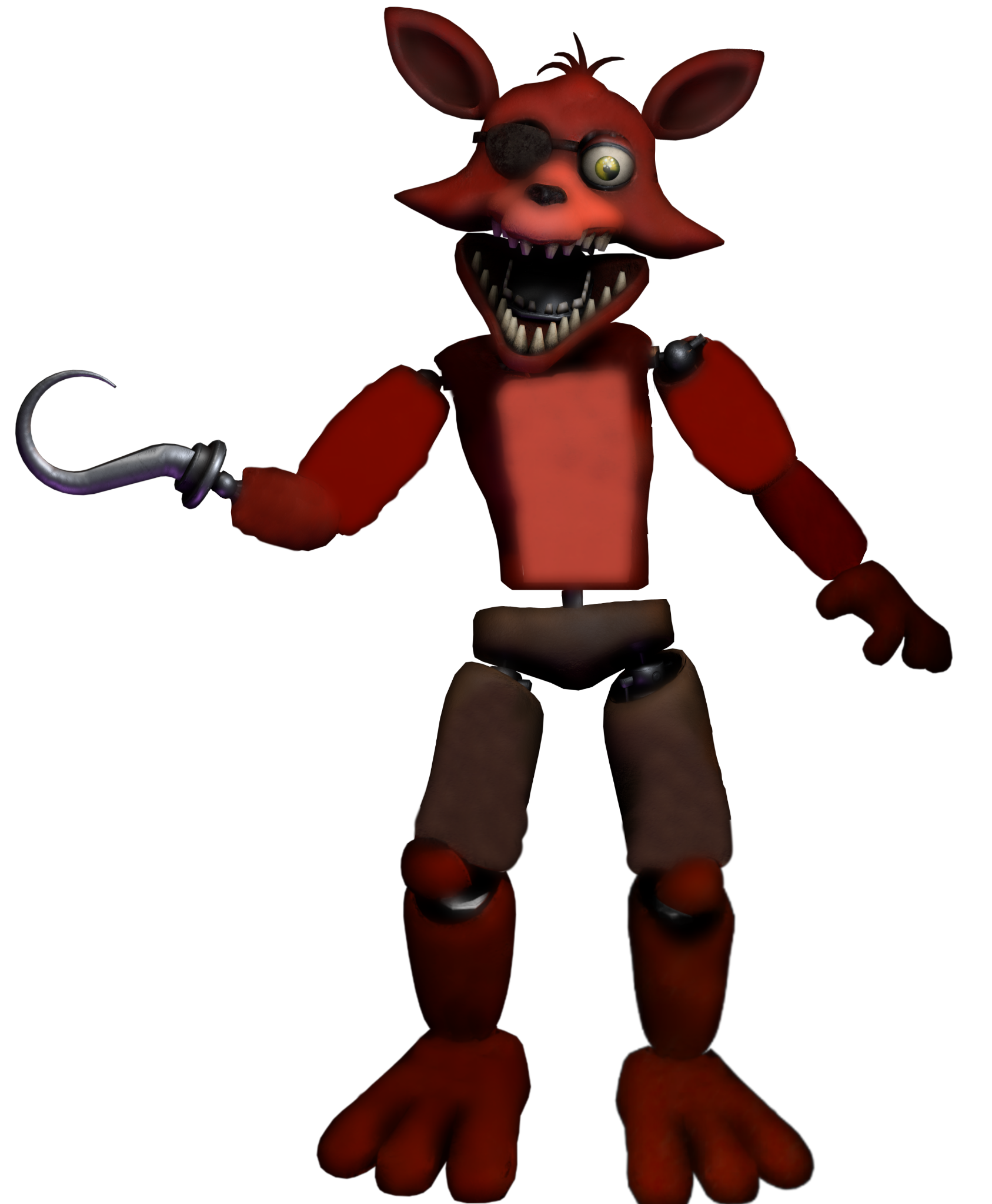 Fixed Withered Foxy HW by EternalDoomKiller736 on DeviantArt