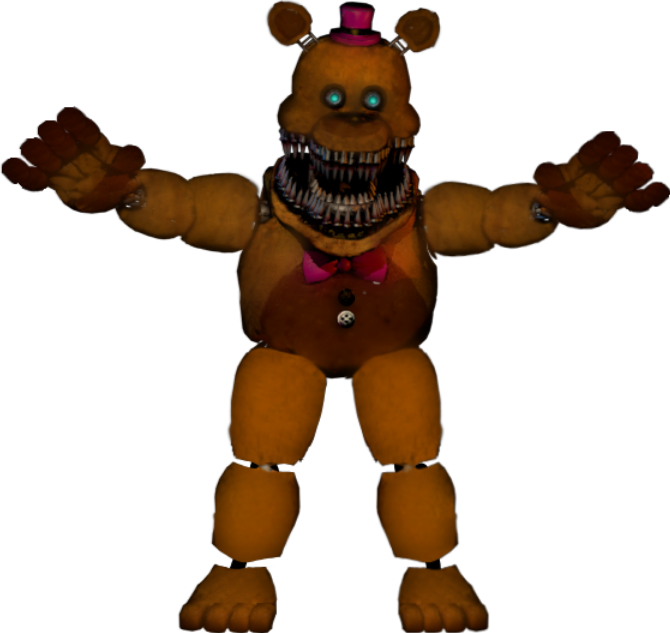 Fixed Nightmare Fredbear by SpiderVettel906 on DeviantArt