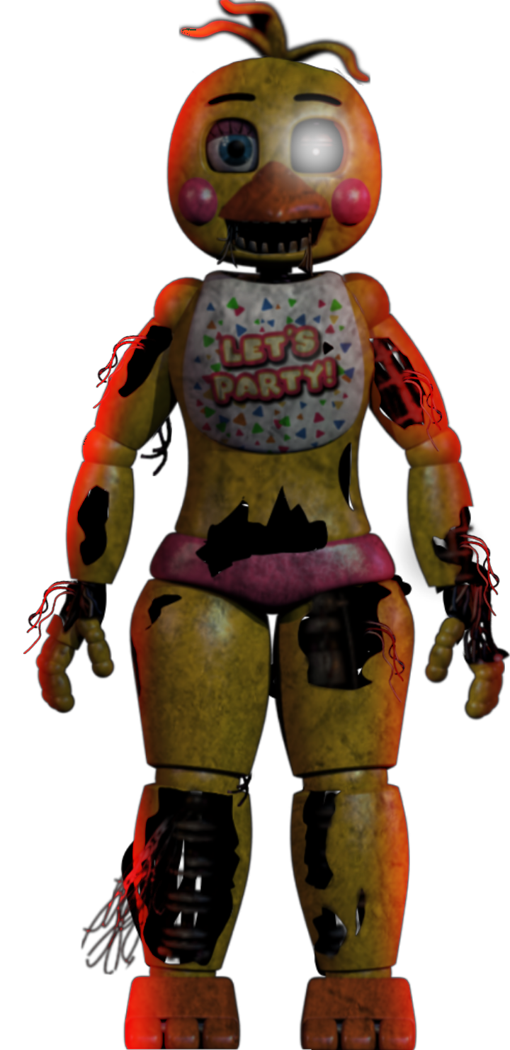 Withered Toy Chica by BlueBearStudios07 on DeviantArt