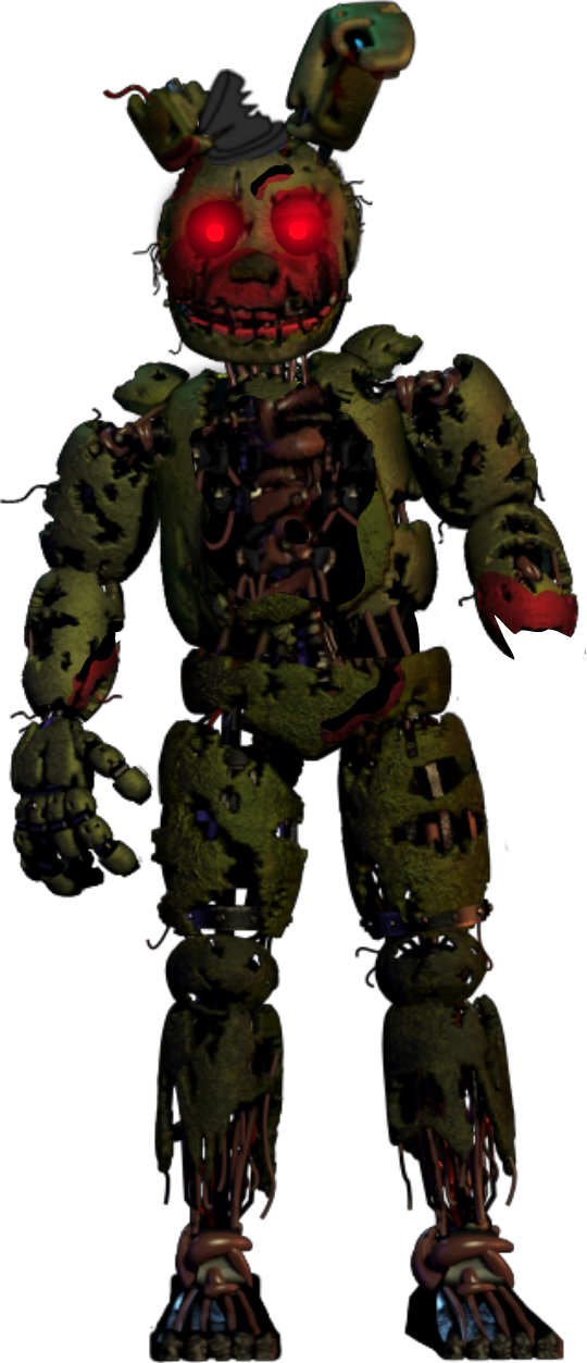 Springtrap Before He Rotted Salvage Springtrap by EternalDoomKiller736 on DeviantArt