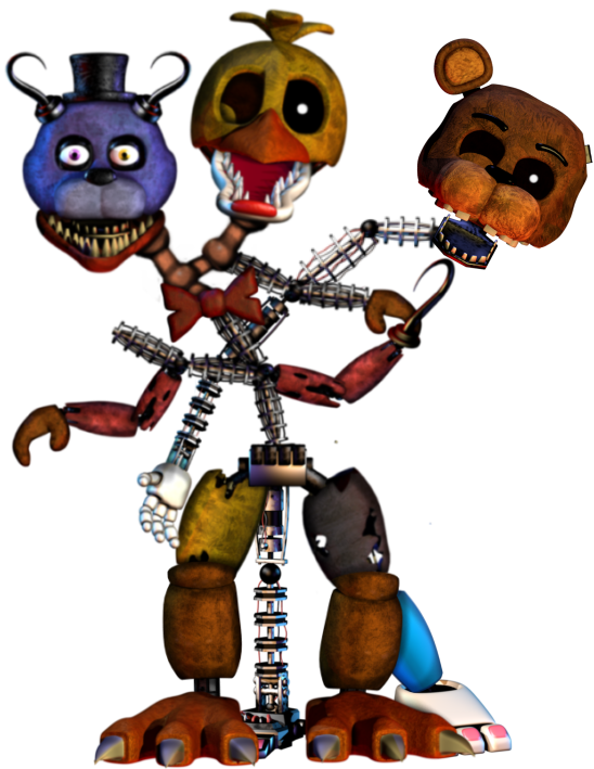 withered freddy by Dinofoxy