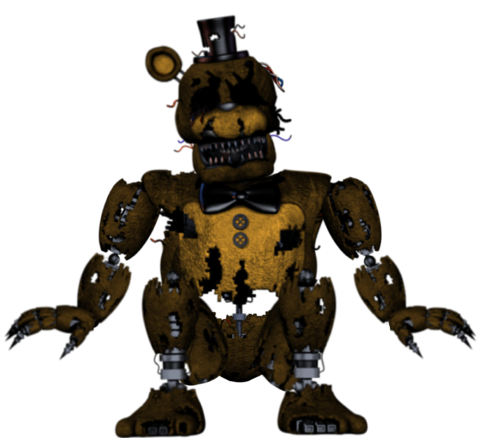 Fixed Nightmare Fredbear by EternalDoomKiller736 on DeviantArt