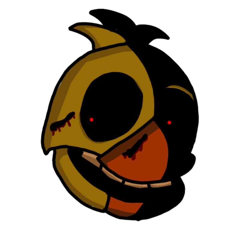 Withered Chica (UCN icon) by migbuni on DeviantArt