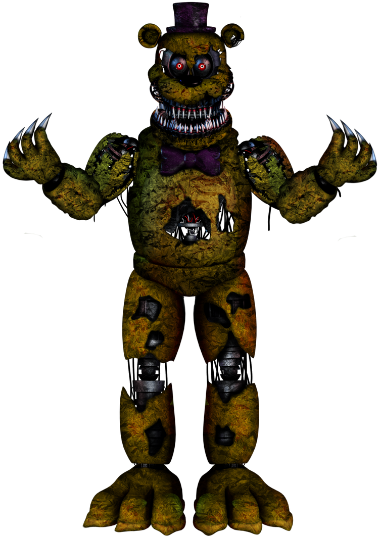 Frearbear Hand Classic Nightmare Fredbear by EternalDoomKiller736 on DeviantArt