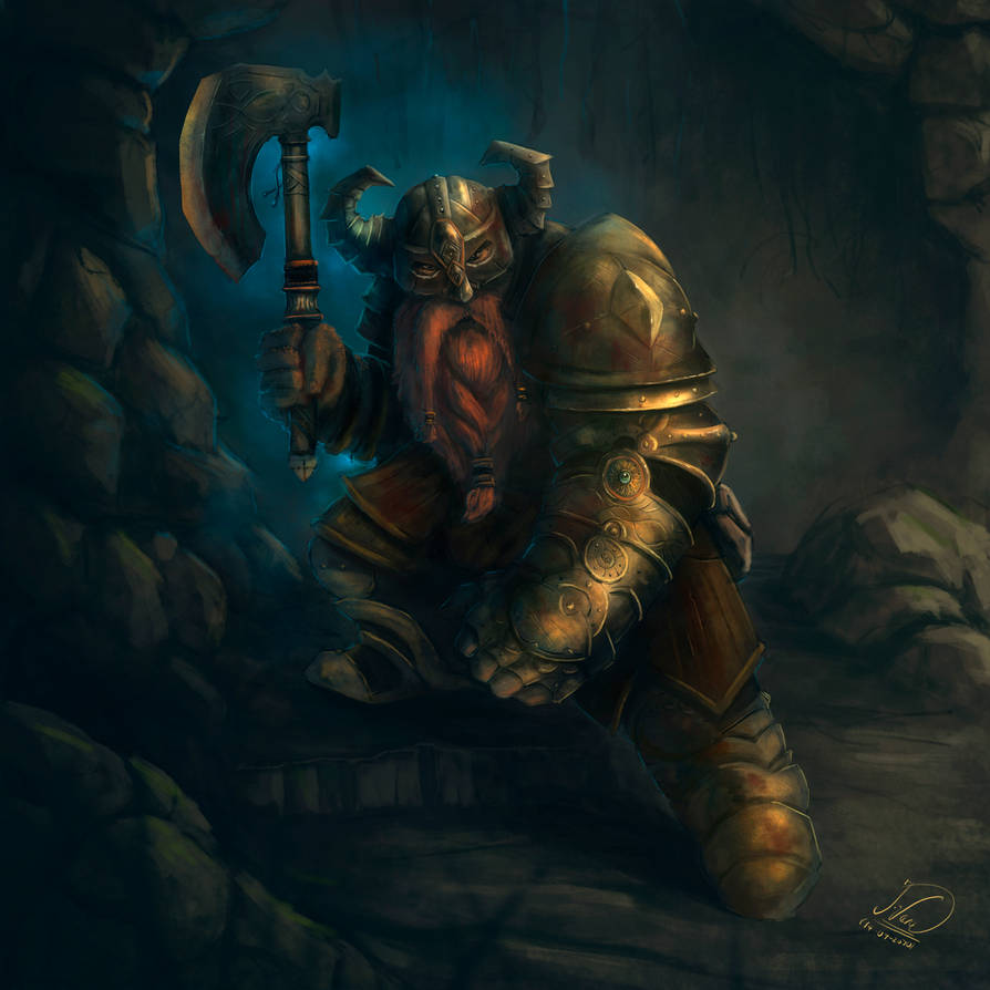 WARRIOR DWARF by artedesastre on DeviantArt
