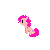 Pinkie Pie animated pixel icon