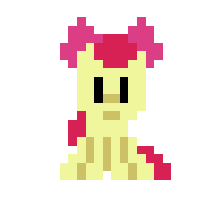 Apple Bloom and an Inchworm