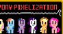 Pony Pixelization Group Icon Concept