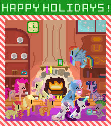 Happy Holidays from Retro Pony Pixels!