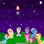 Retro Pony Pixels New Years Eve : The Game