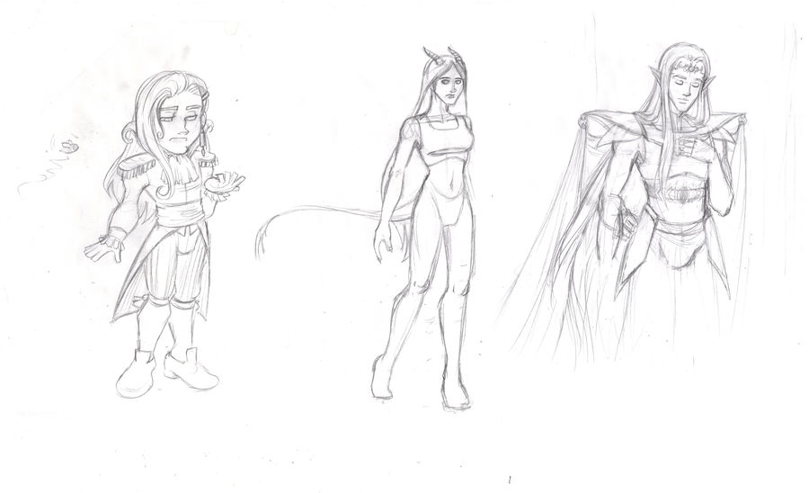 Character Sketch Dump