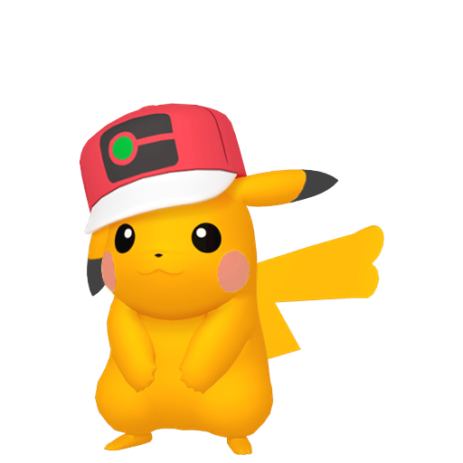 Shiny Pikachu (Meloetta hat) 