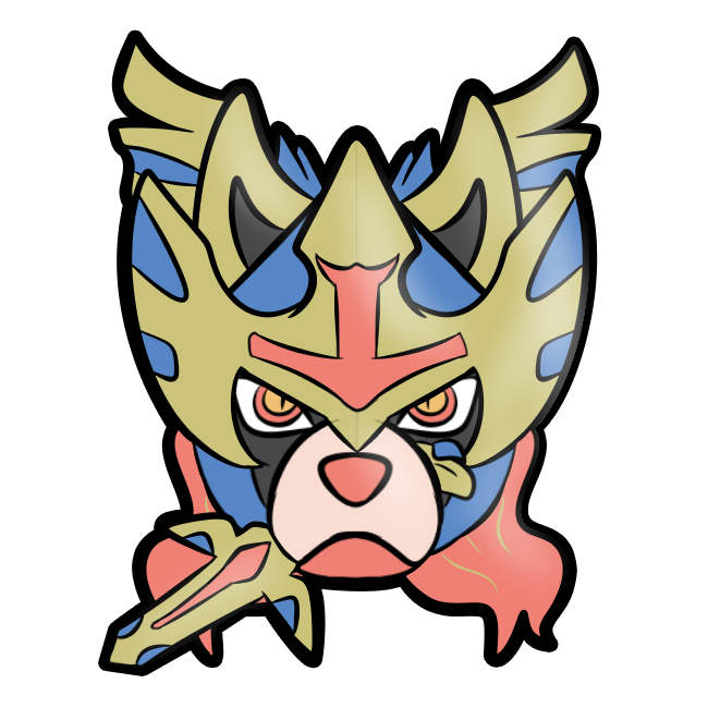 Home #0888a - Zacian (Crowned Sword) by Fhilb on DeviantArt