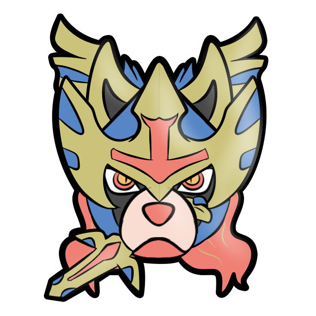 0888 - Zacian (Crowned Sword) by Fhilb on DeviantArt