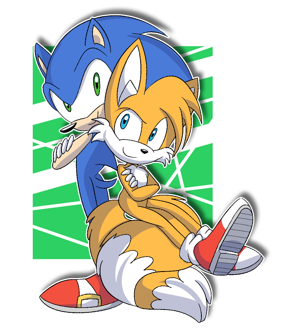 Ace Sonic and Tails (Remastered) by oLEEDUEOLo on DeviantArt