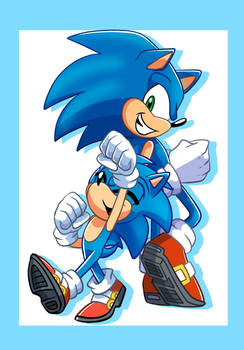 Sonic and Manik 