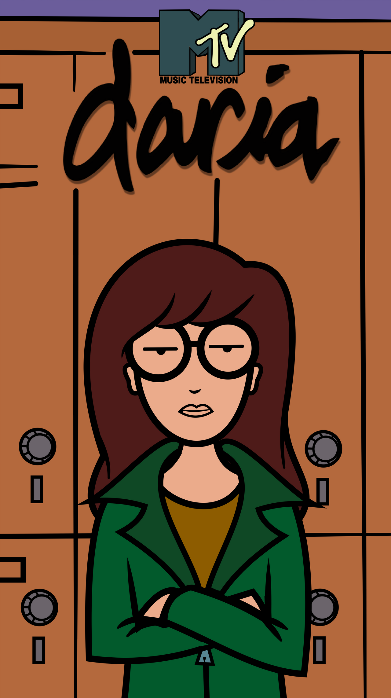 Daria Playing Daria - Remastered poster by ordartz on DeviantArt