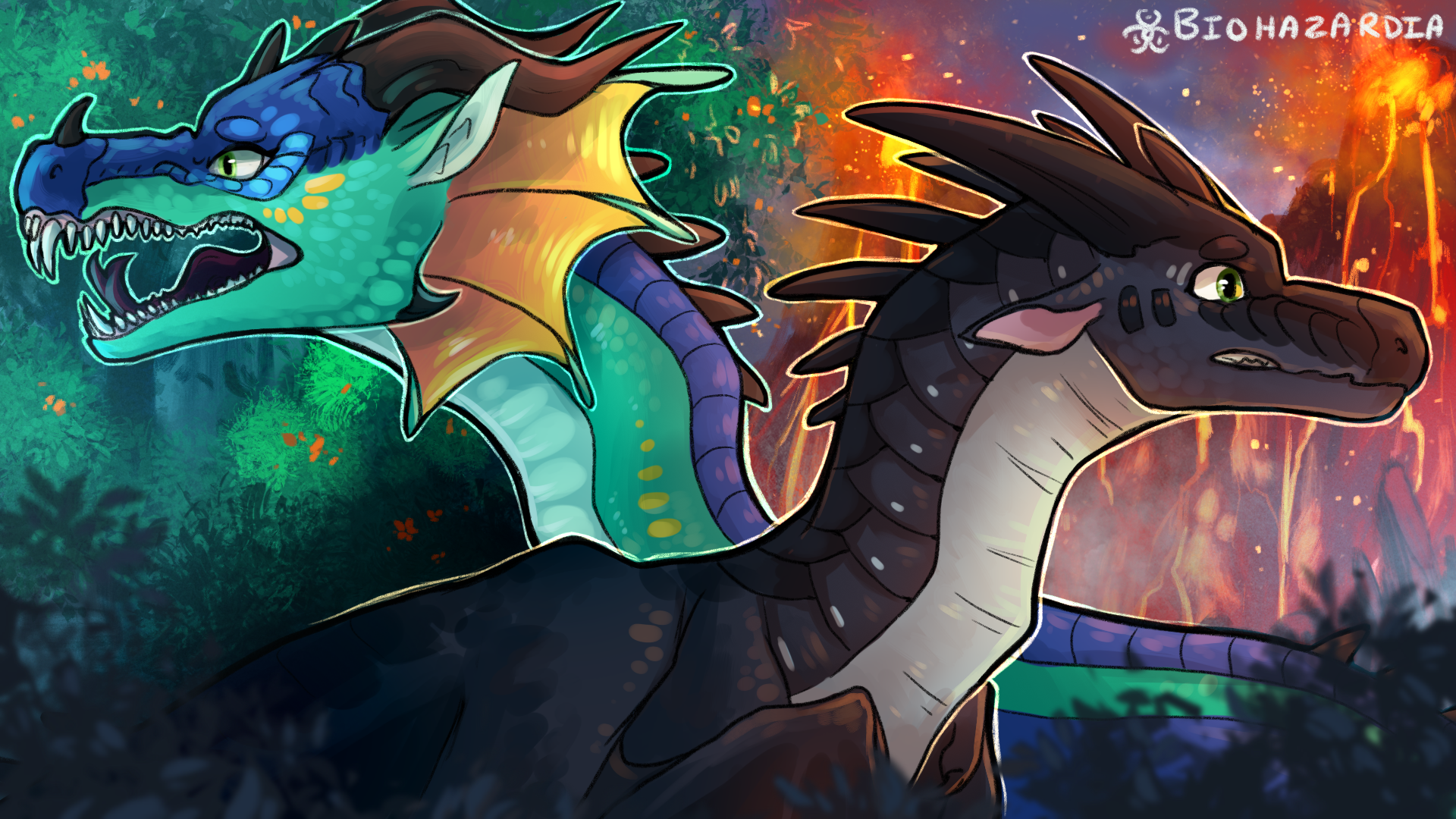 Wings Of Fire The Jungle By Biohazardia On Deviantart