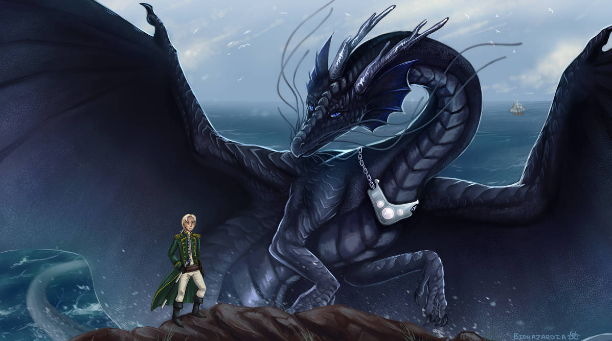 His Majesty's Dragon - Temeraire and Capt.Laurence