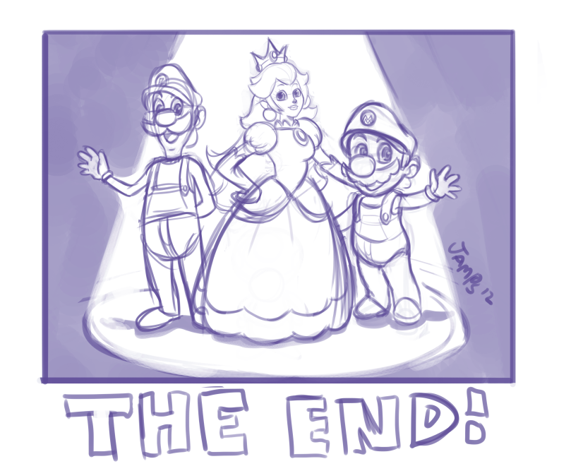 mario the end