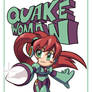Quakewoman Powered Up!