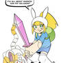 Roll Halloween Costume, Fionna and Cake