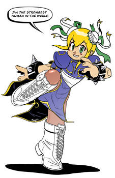 Roll Halloween Costume, Chun Li
