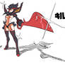 Kill la Kill Ryoko and Senketsu