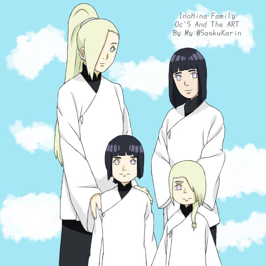 InoHina Family/Ino x Hinata Family ART By My by Saskuakarin on DeviantArt