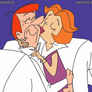 The Jetsons - George and Jane Kissing