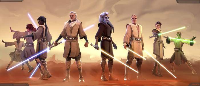 Star Wars - Redemption | Jedi Knights line-up