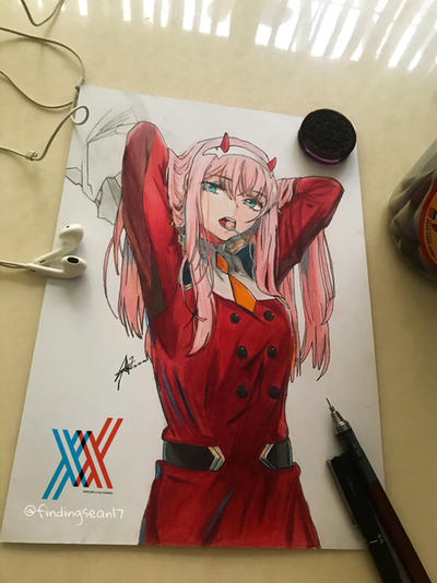 Zero Two Driver Deviantart Zero Two 02 by SeanZurc on DeviantArt