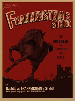 [Drawlloween 2023] III - Frankenstein's Steed
