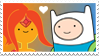 Finn x Flame Princess Stamp by AlzMarioWolfe