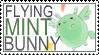 FlyingMintBunny Stamp by whenpigsflythensure