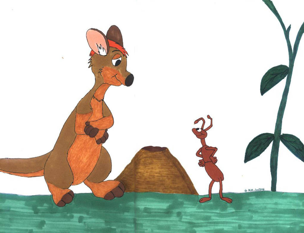 Roo and Charlie Ant by marcomouse on DeviantArt