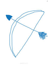Katniss's Bow and Arrow by Lindeuh