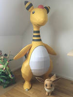 Life-Size Ampharos Papercraft