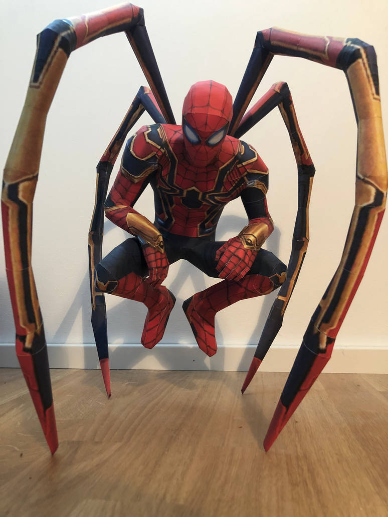 Infinity War Iron Spider Papercraft by giden445 on DeviantArt