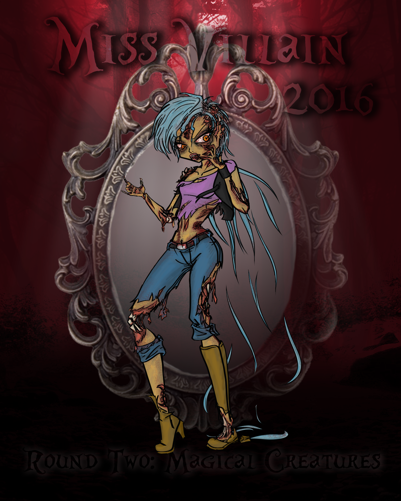 Miss Villain 2016 2nd Round: Zombie Sabs