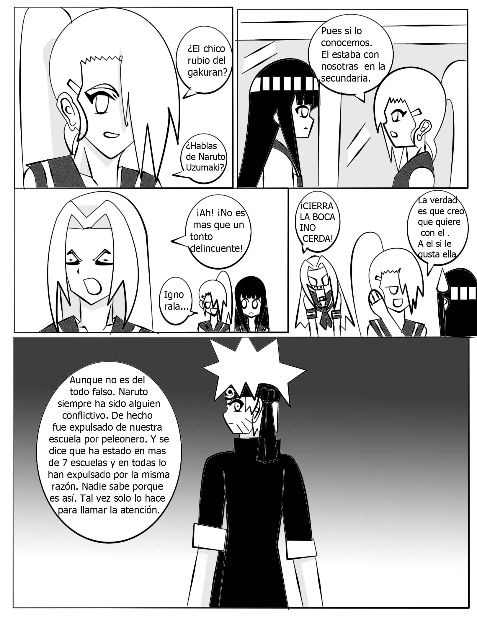 Naruto Gakko cap. 1 pag 13